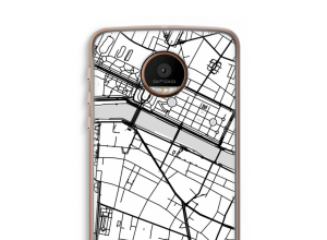 Put a city map on your Motorola Moto Z Force case