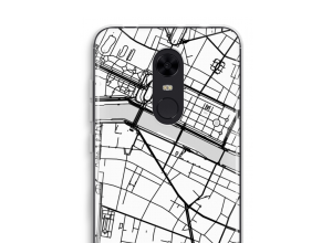 Put a city map on your Xiaomi Redmi 5 case