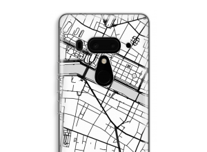 Put a city map on your HTC U12+ case