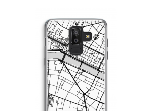 Put a city map on your Samsung Galaxy J8 (2018) case