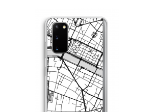 Put a city map on your Samsung Galaxy S20 case