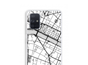 Put a city map on your Samsung Galaxy A71 case