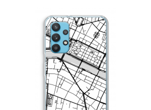 Put a city map on your Samsung Galaxy A32 4G case