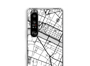 Put a city map on your Sony Xperia 1 III case