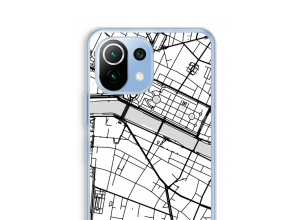 Put a city map on your Xiaomi Mi 11 Lite case