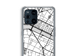 Put a city map on your Oppo Find X3 case