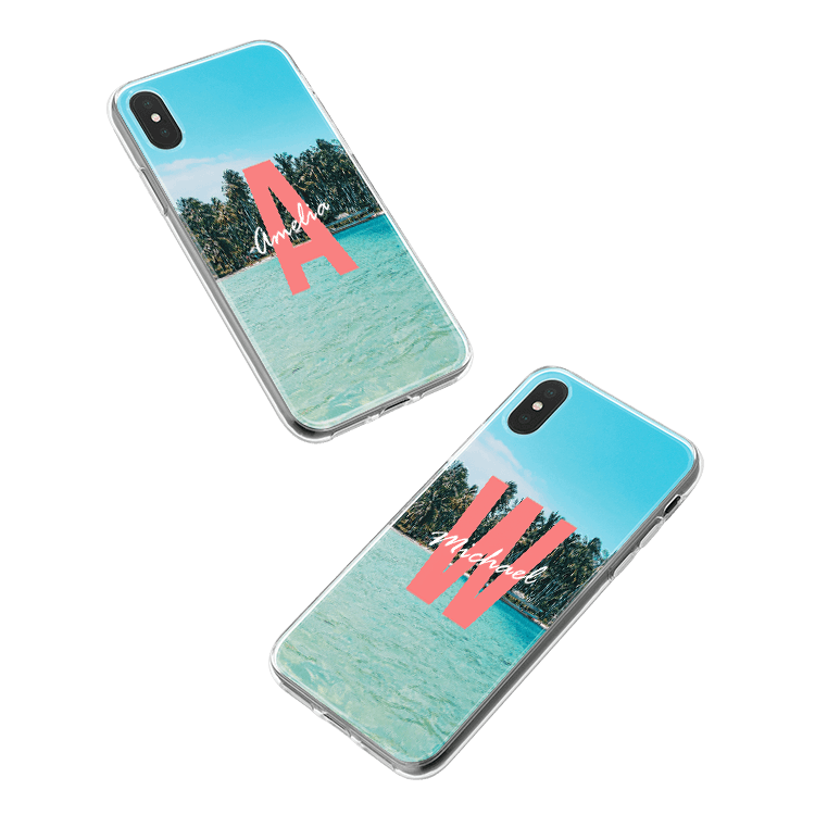 Put your monogram on a Sony Xperia X smartphone case